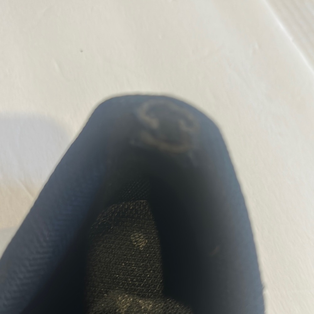 Adidas Superstar unisex Black Sneakers lace ups with side stripes size 5 1/2 - Picture 11 of 12